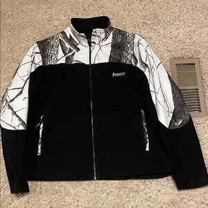 Rocky Black and White Camouflage Jacket